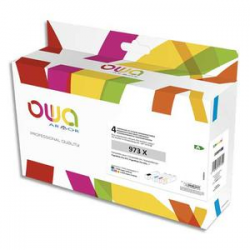 OWA Pack 4 couleurs compatible HP 973X K10480OW