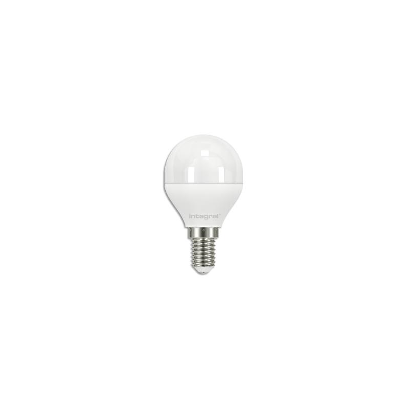 INTEGRAL Ampoule LED Mini Globe E14, 5,5 Watts équivalent 40 Watts, 2700 Kelvin, 470 Lumens