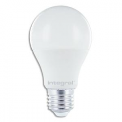 INTEGRAL Ampoule LED Classic A E27, 9,5 Watts équivalent 60 Watts, 5000 Kelvin 806 Lumen