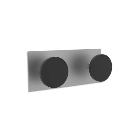 ALBA Double patères magnétiques pour fixation sur surfaces métalliques grace à son aimant extra-puissant
