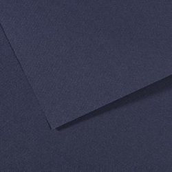 CANSON Manipack de 25 feuilles papier dessin MI-TEINTES 160g 50x65cm Bleu indigo