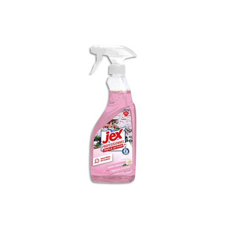 JEX PROFESSIONNEL Spray 750 ml 4 en 1 nettoie dégraisse désinfecte parfum Souffle d Asie multi-surfaces