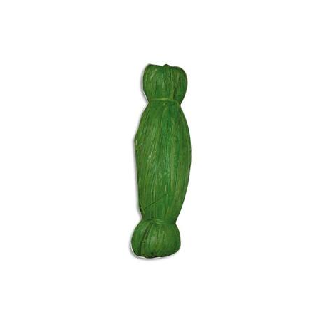 GRAINE CREATIVE Bobine de 50g de raphia végétal Vert clair, longueur non standardisée de 1 à 1,20m