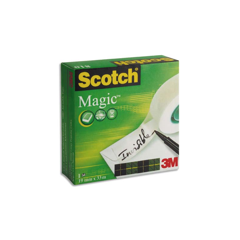 SCOTCH Boîte individuelle Scotch® Magic™ 19 mm x 33 m