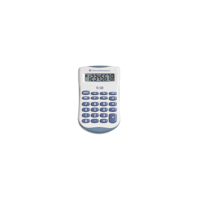 TEXAS INSTRUMENTS Calculatrice de poche TI-501 - 501/FBL/11E1