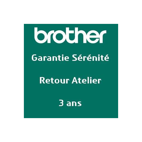 BROTHER Garantie sérénité 3 ans retour atelier GSER3RAA
