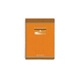 CONQUERANT C7 Cahier reliure spirale 21x29,7 cm 100 pages 70g grands carreaux séyès