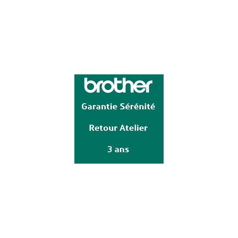 BROTHER Garantie sérénité 3 ans retour atelier GSER3RAB