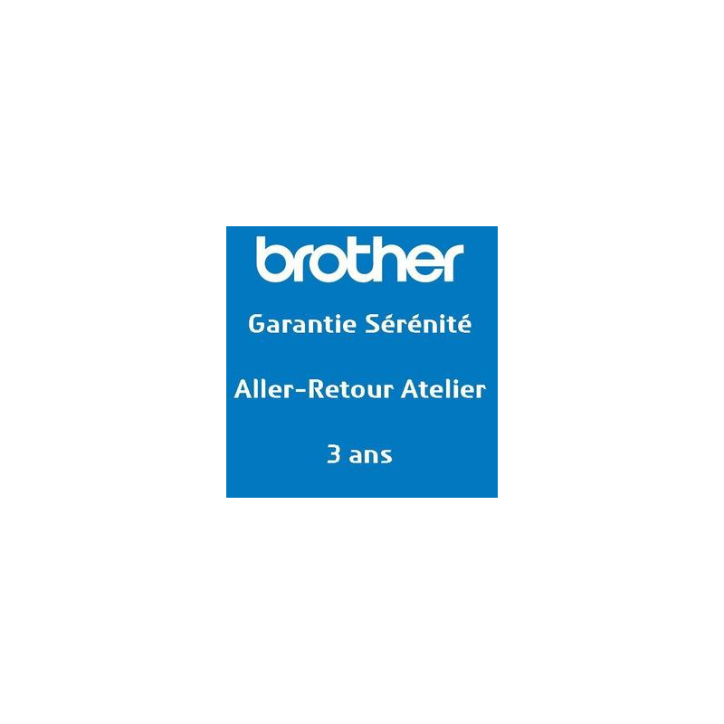 BROTHER Garantie sérénité 3 ans aller-retour atelier GSER3ARB