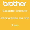 BROTHER Garantie sérénité 3 ans intervention sur site GSER3ISF ZWOS03047