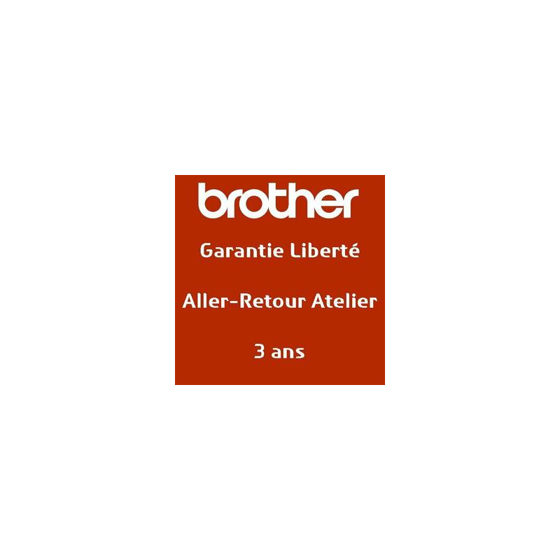 BROTHER Garantie liberté 3 ans aller-retour atelier GLIB3ARC