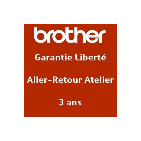 BROTHER Garantie liberté 3 ans aller-retour atelier GLIB3ARC