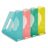 ESSELTE Porte-revues COLOUR'ICE Coloris assortis. Dimensions (hxp) : 25,6x26 cm. Dos de 7,2 cm