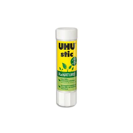 UHU Tube de colle Stic Blanc 8g ReNATURE