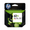 HP Pack Jet d'encre 3 couleur 62XL C2P07AE