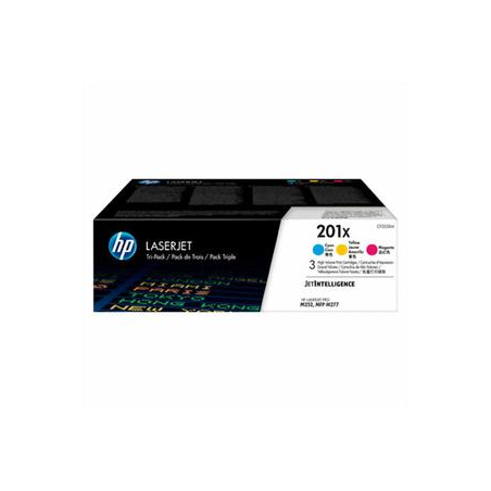 HP Pack de 3 cartouches Laser couleur 201X CF253XM