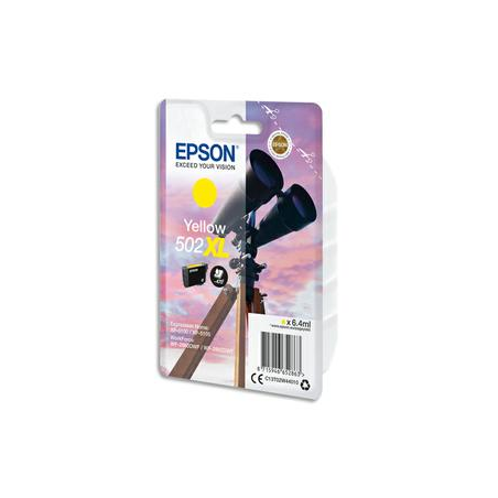 EPSON Cartouche Jet d'encre Jaune XL jumelles C13T02W44010