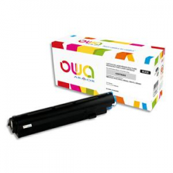 OWA Cartouche compatible Laser Noir OKI 43979202 K15925OW