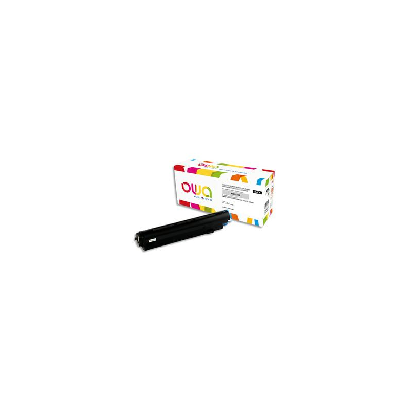 OWA Cartouche compatible Laser Noir OKI 43979202 K15925OW