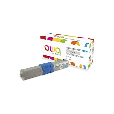 OWA Cartouche compatible Laser Cyan OKI 44469706 K15678OW