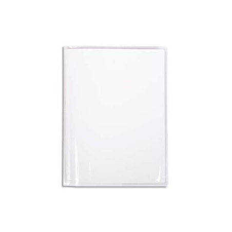CALLIGRAPHE Protège-cahier Cristal 22/100° 17x22 avec porte-étiquette. Transparent