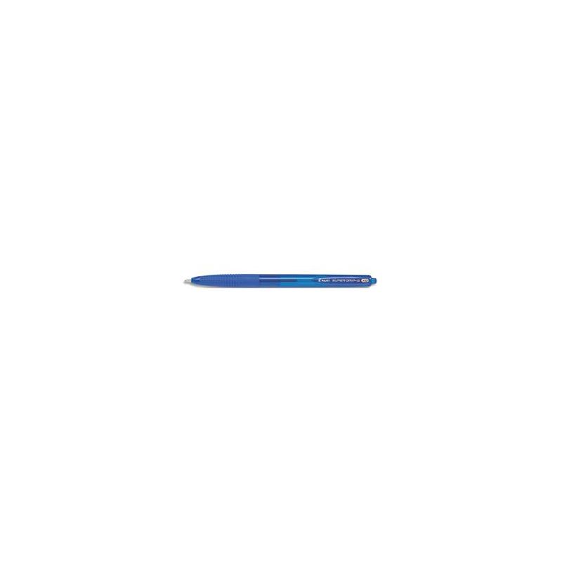 PILOT Stylo bille SUPER GRIP G rétractable poine extra large, encre Bleue