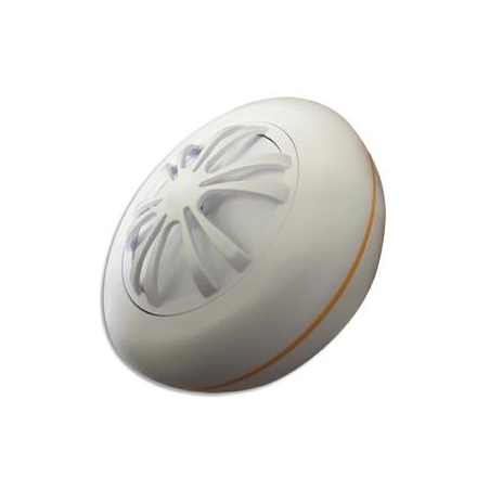 LIFEBOX Détecteur chaleur Smart CE Blanc, 2 piles AA fournies, 85 Db à 3m, Diamètre 10 cm, Hauteur 4 cm