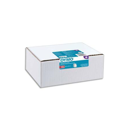 DYMO Pack de 12 étiquettes LW large adresse 36 x 89 mm 2093093