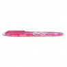 PILOT Roller FriXion Ball pointe fine 0,5 mm. Encre thermosensible effaçable Rose