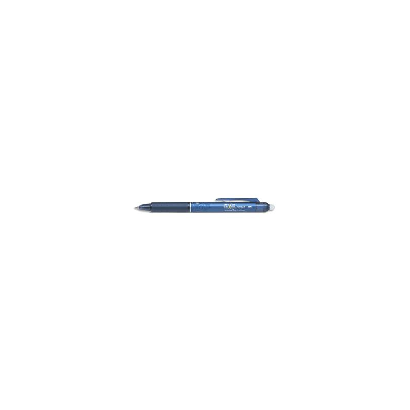 PILOT Roller FriXion Clicker pointe fine rétractable 0,5 mm. Encre thermosensible effaçable Bleu nuit