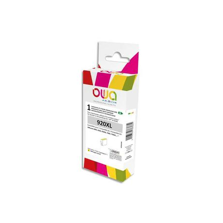 OWA Cartouche compatible Jet d'encre HP 920XL Jaune K20452OW