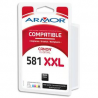 ARMOR Cartouche compatible CANON CLI-581XXL Noir B12713R1