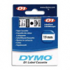 DYMO Ruban D1 Noir/transparent 19MMX7M pour 1000/1000+/2000/3500/4500/5000/5521